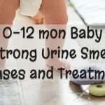 baby strong urine smell